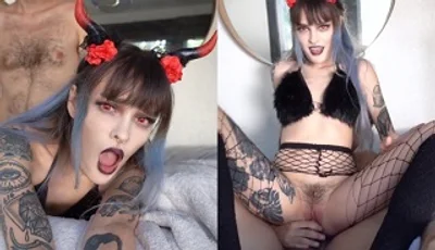 小恶魔使坏需要哥哥的大肉棒收服这位性感骚小骚逼
