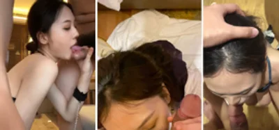 The internet leaked a video of a bitch being kept by a rich man and a stewardess being slutty and trained, and she was fucked until she cried. The high-end bitch sucked the cock and sucked the semen