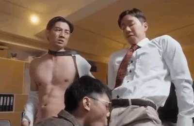 Araw 和 Tet 与 Jiayo 三人行做爱 - 办公室恋情
