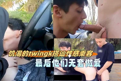 饥渴的twingk搭讪性感乘客最后他们无套做爱