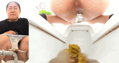 Japanese girl soft poop