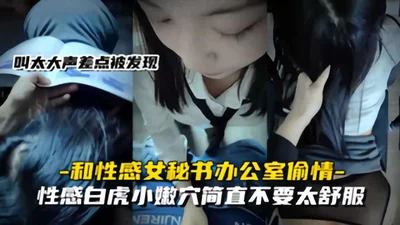 性感女秘书高颜值黑丝女秘书在办公室偷情叫太大声