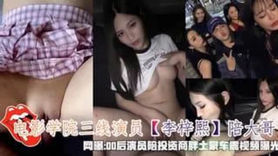 演员陪投资商胖⼟豪⻋震视频曝光