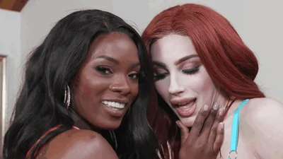 Holy shit! Now we&#39;re getting into this! Interracial transgender porn!