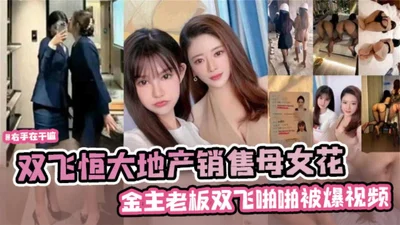 Online exposure of the black material of the mother and daughter of Evergrande Real Estate sales who had sex with the boss of the sponsor