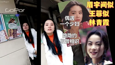 Gao Yan&#39;s street sweeping record I met a young woman who looked vaguely familiar. Her eyebrows resembled Faye Wong and Brigitte Lin.