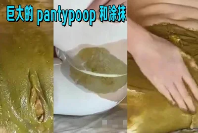 Pantypoop besar dan calitan