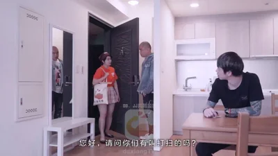 【Elephant Films】 The temptation of the short skirt of the housekeeper in Elephant Media