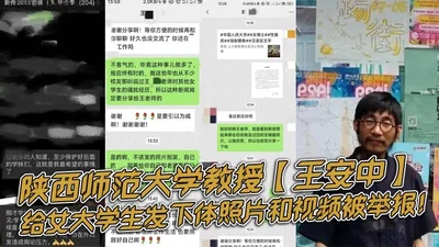 陕西师范大学教授王安中给女大学生发下体照片和视频被举报