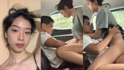 This Malaysian model is really good at having sex in the car