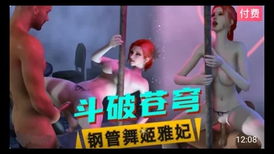 3D Battle Through the Heavens Pole Dancer Yafei