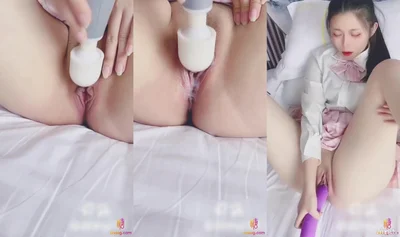 Kontras jalang JK murid perempuan Si Yu vibrator menghantam lubang lembut dengan cairan putih mengalir, penis super panjang menembus lubang sempit dan menyemburkan cairan, wanita penuh nafsu super kontras.