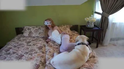 The best body beauty blowjob dog