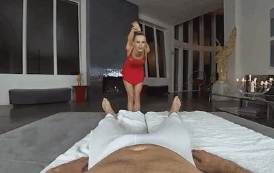 Flexible Jillian Janson will spread her juicy pussy in front of you